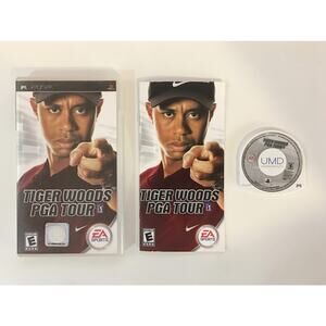 Tiger Woods PGA Tour (Sony PSP, 2005) EA Sports - Golf - CIB Complete/US Seller